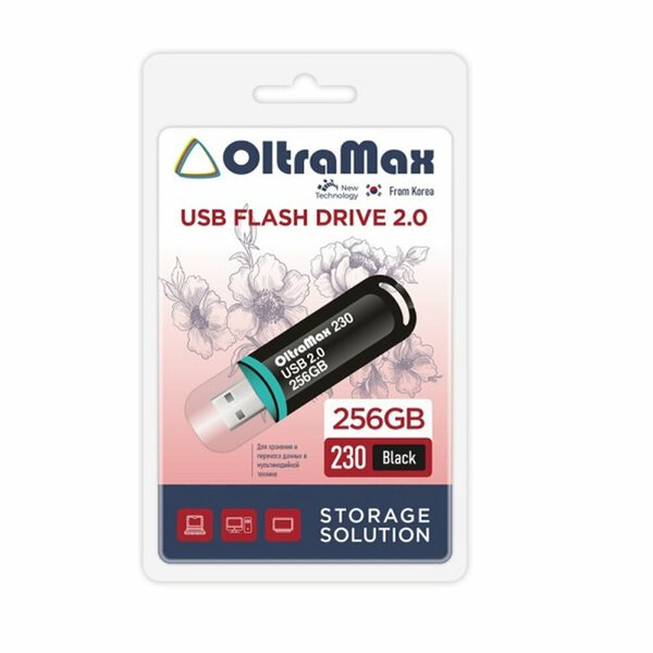 USB-флешка OLTRAMAX OM-256GB-230-Black 2.0