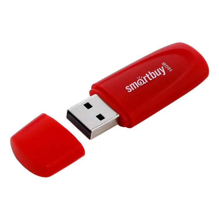 USB-флешка SMARTBUY Scout (SB016GB2SCR) UFD 2.0 016GB Red