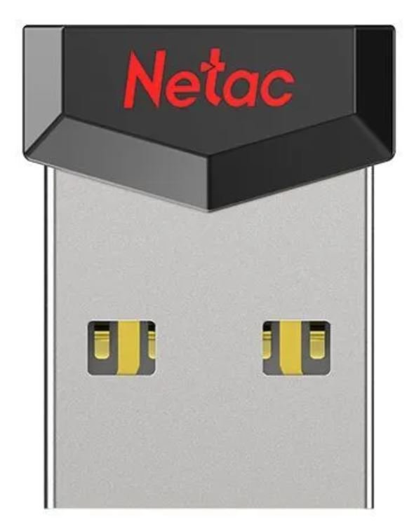 USB-флешка Netac UM81 32GB USB2.0, черный (NT03UM81N-032G-20BK)