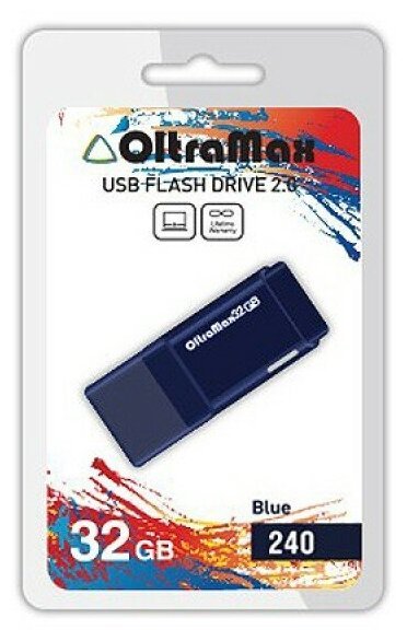 USB-флешка OLTRAMAX 240 32GB синий