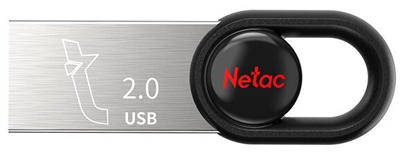 USB-флешка Netac UM2 (NT03UM2N-064G-20BK) USB2.0 Flash Drive 64GB