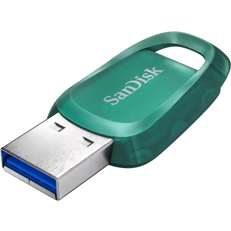 USB-флешка SanDisk CZ96 Ultra Eco 64GB USB 3.2 Blue-Green (SDCZ96-064G-G46)