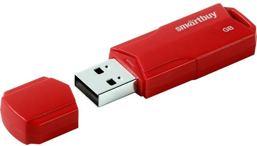 USB-флешка SmartBuy Clue (SB4GBCLU-R) USB 4GB Red
