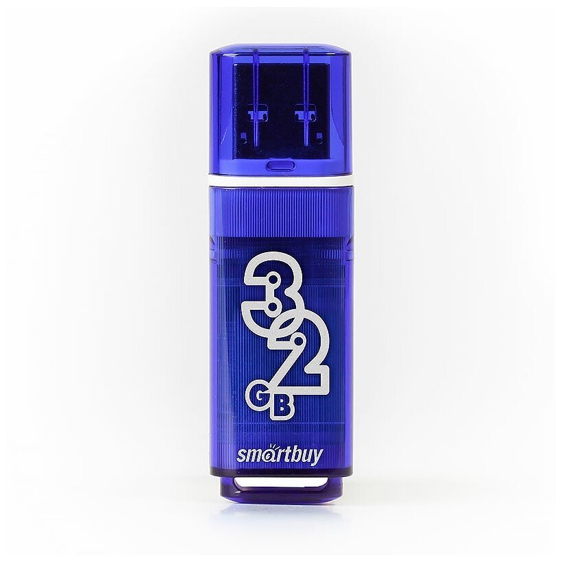USB-флешка Smartbuy SB32GBGS-DB 32GB Glossy series Dark Blue 3.0/3.1