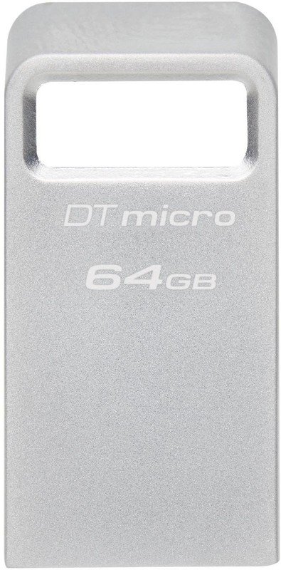 USB-флешка Kingston DataTraveler 64GB 3.0 металл серебристый (DTMC3G2/64GB)