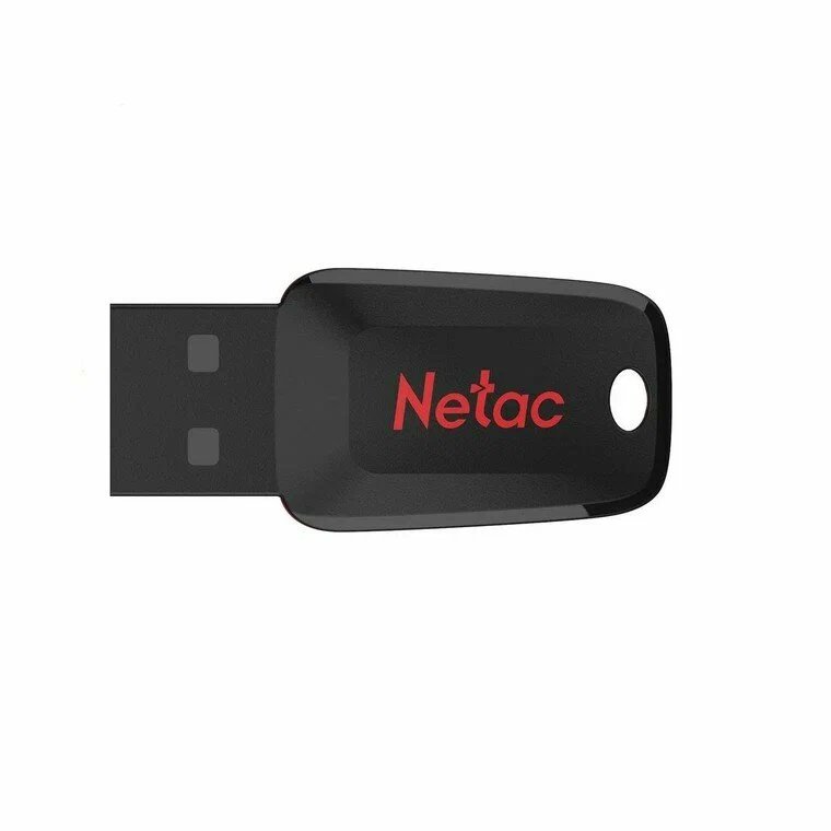 USB-флешка Netac U197 NT03U197N-004G-20BK 4Gb, USB2.0, пластиковая, черная