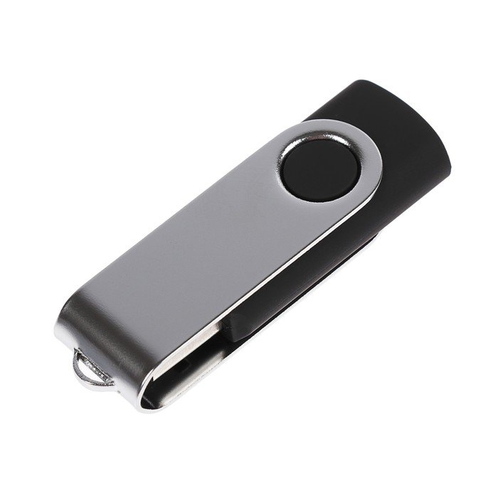 Flash Drive 64GB USB 2.0 Mirex Swivel, Черный (13600-FMURUS64)