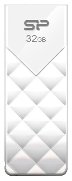 Flash Drive 32G USB 2.0 SiliconPower Ultima U03 White NEW (SP032GBUF2U03V1W)