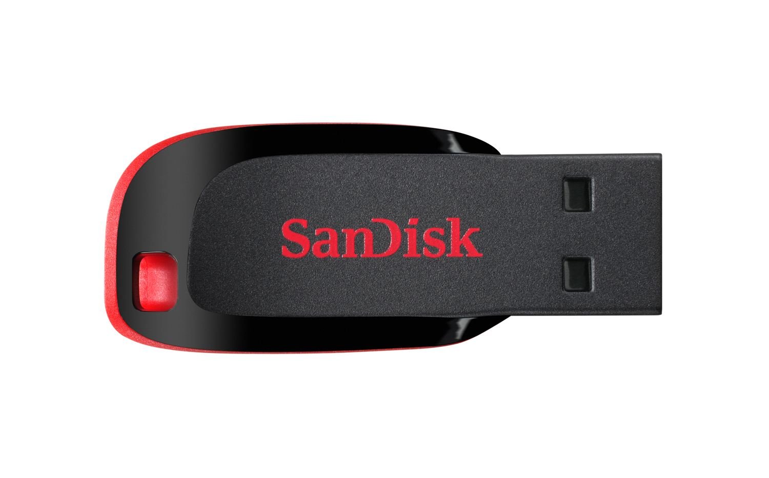 USB-флешка SanDisk Cruzer Blade 128GB USB2.0 черный/красный (SDCZ50-128G-B35)