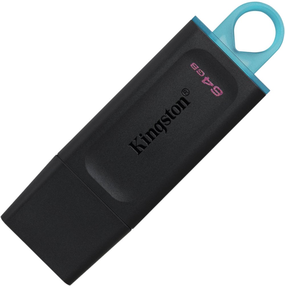 USB-флешка Kingston DataTraveler Exodia 64GB, USB 3.2 Черный (DTX/64GB)