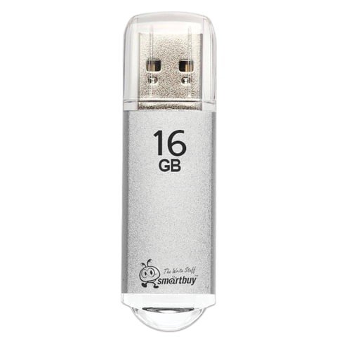 USB-флешка Smartbuy 16Gb V-Cut series Silver SB16GBVC-S