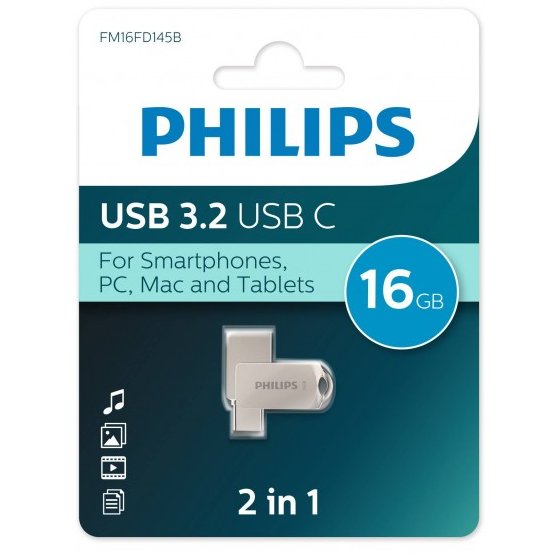 USB-флешка PHILIPS FM16FD145B/97 16Gb