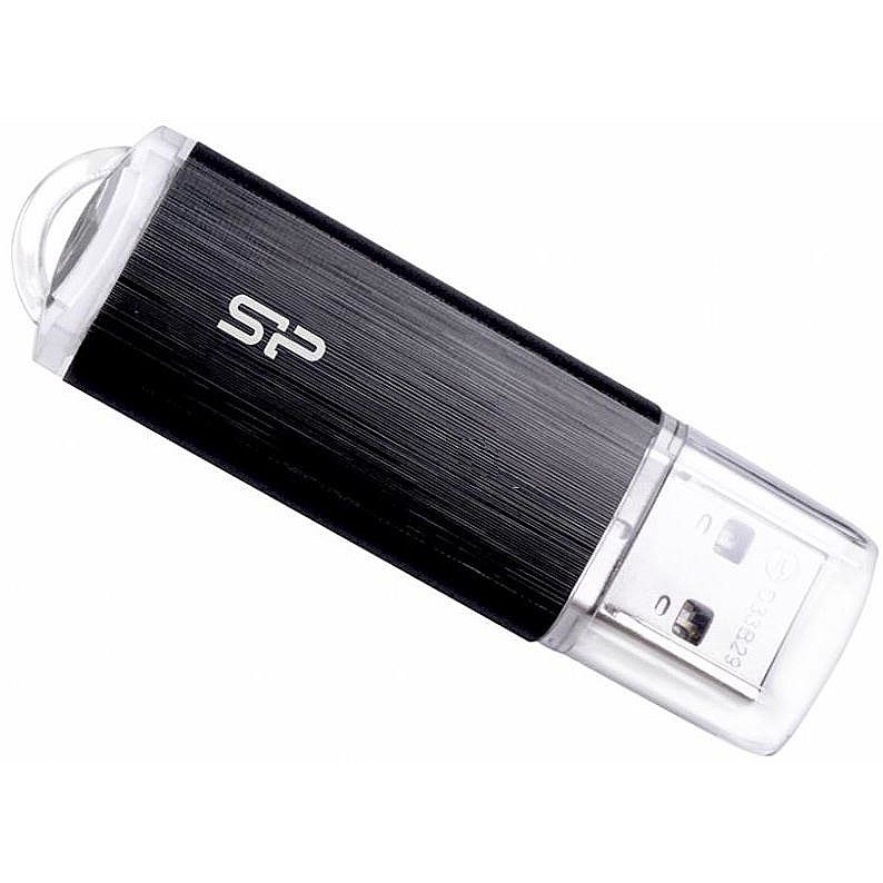 Flash Drive 16GB USB 2.0 Silicon Power Ultima U02, Черный