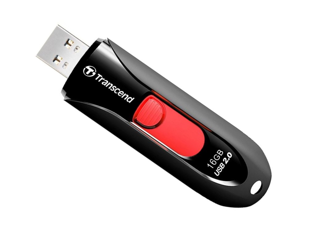 Flash Drive 16Gb USB2.0 Transcend Jetflash 590 TS16GJF590K USB2.0 черный
