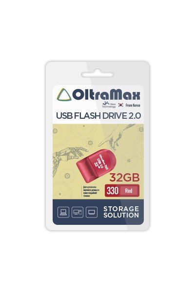 USB-флешка Oltramax OM 32GB 330 Red