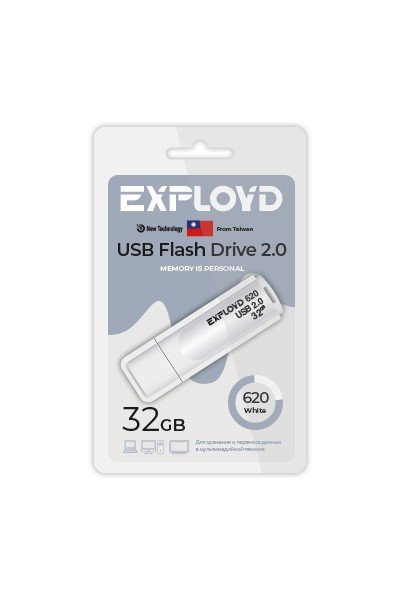 USB-флешка Exployd EX 32GB 620 White