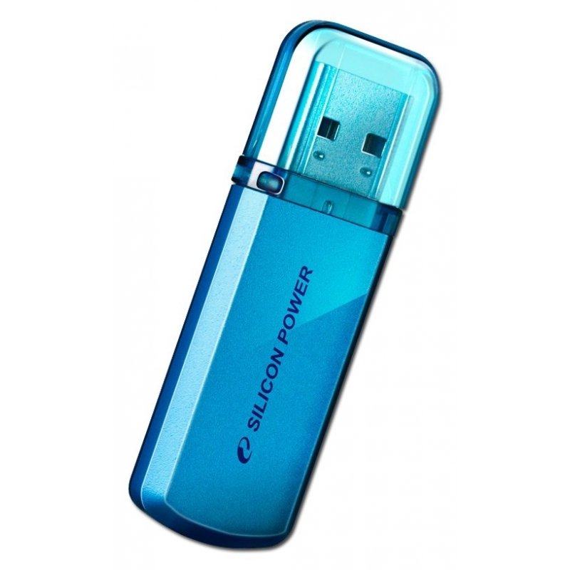 Flash Drive 64Gb USB 2.0 SiliconPower Helios 101, Синий (SP064GBUF2101V1B)