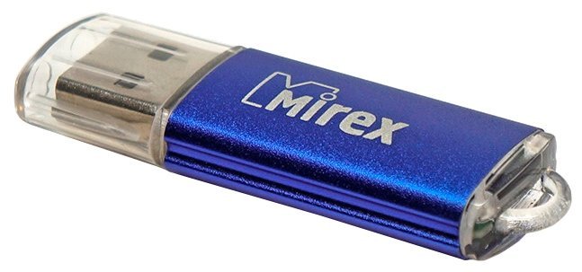Flash Drive 16GB USB 2.0 Mirex Unit, Синий (13600-FMUAQU16)