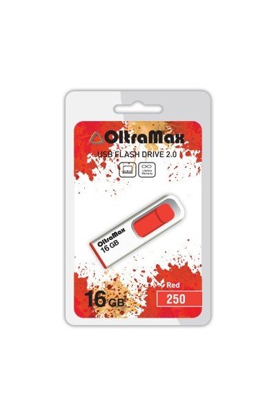 USB-флешка Oltramax OM-16GB-250-красный