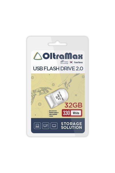 USB-флешка Oltramax OM 32GB 330 White