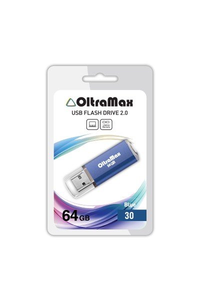 USB-флешка Oltramax OM064GB30-Bl синий