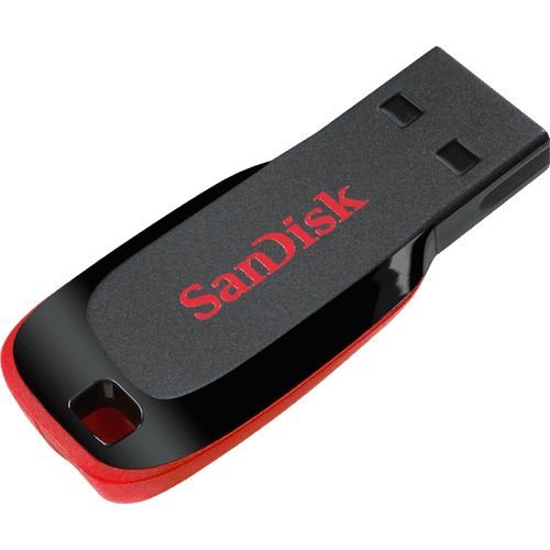 USB-флешка SanDisk CZ50 64G USB 2.0 Black/red (SDCZ50-064G-B35)
