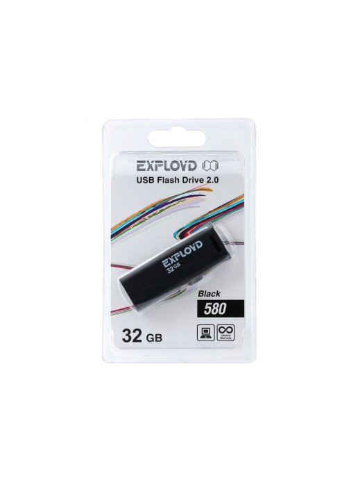 USB-флешка Exployd 32GB 580 черный