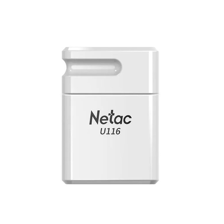 USB-флешка Netac U116 NT03U116N-004G-20WH 4GB USB2.0 белый