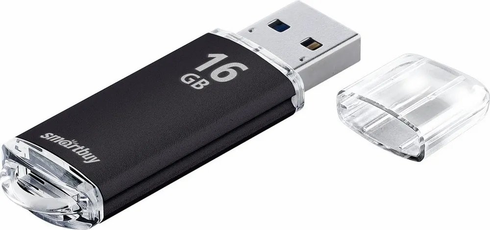 USB-флешка SMARTBUY V-Cut (SB16GBVC-K) 16GB Black