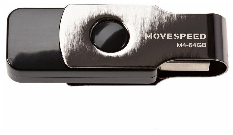 USB-флешка Move Speed М4 (M4-64G) USB2.0 64GB черный