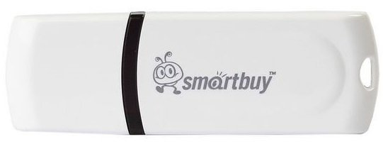 Флешка SmartBuy 16Gb Paean White