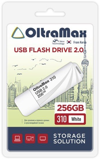 USB-флешка OLTRAMAX OM-256GB-310-White 2.0