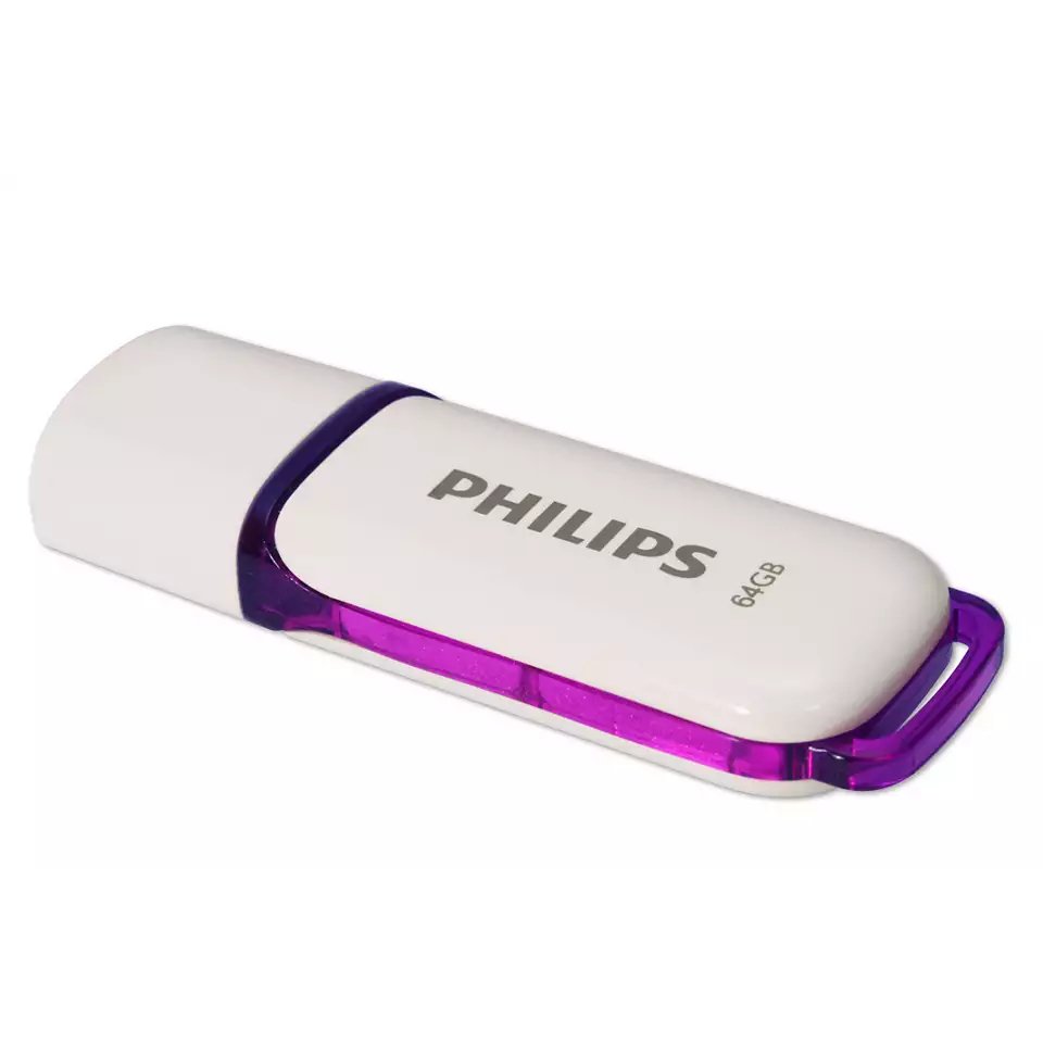 USB-флешка PHILIPS FM64FD70B/97 64GB Snow2.0 64GB, USB 2.0