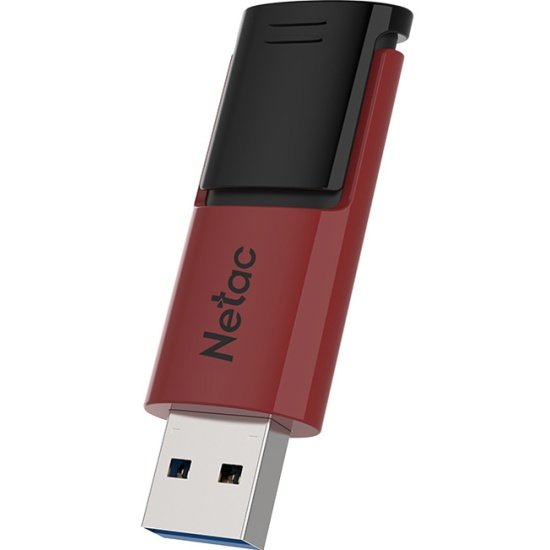 USB-флешка NETAC U182 (NT03U182N-032G-32RE) Red USB3.0 Flash Drive 32GB, выдвижной