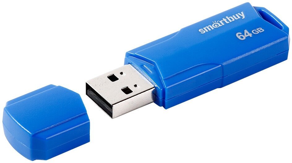 USB-флешка SmartBuy Clue (SB64GBCLU-BU) 64GB Blue