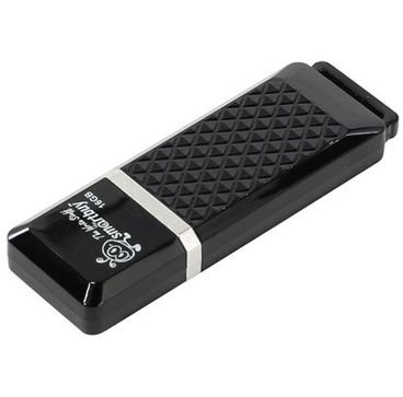 USB-флешка Smartbuy 16Gb Quartz series Black SB16GBQZ-K