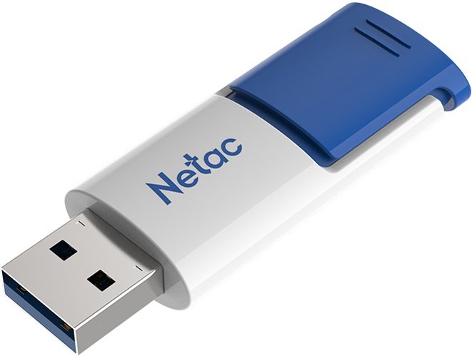 USB-флешка Netac U182 Blue (NT03U182N-256G-32BL), 256Gb USB3.2,синий/белый
