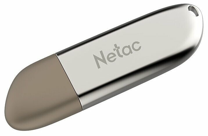 USB-флешка Netac U352 USB3.0 16GB (NT03U352N-016G-32PN), металлическая, с колпачком