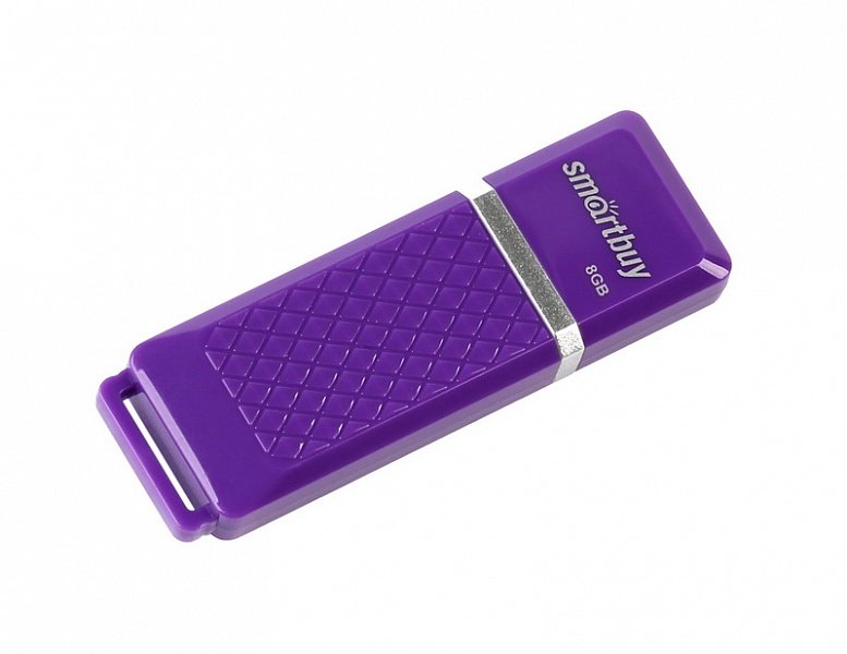 Флешка SmartBuy 8Gb Quartz series Violet