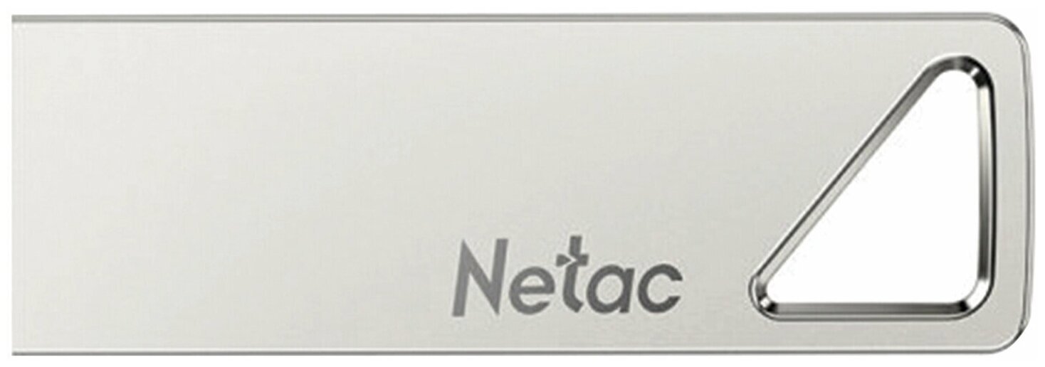 USB-флешка Netac U326 4GB USB2.0 серебристый (NT03U326N-004G-20PN)