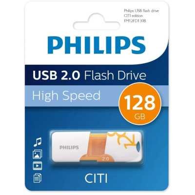 USB-флешка PHILIPS FM12FD130B/97 128GB USB 2.0 Citi2.0