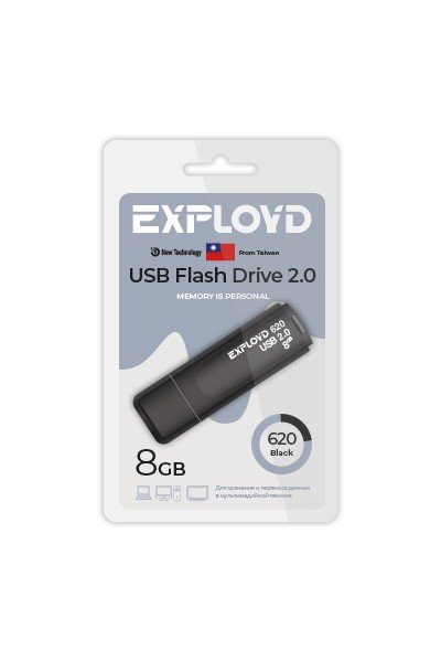 USB-флешка Exployd EX 8GB 620 Black