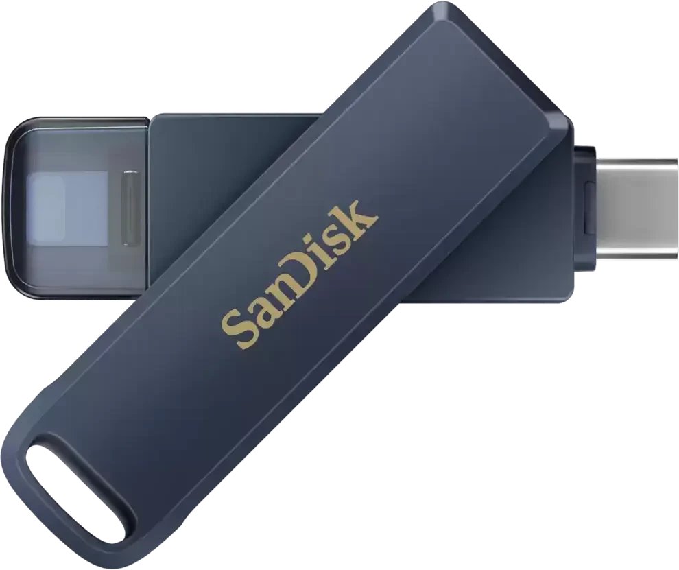 USB-флешка SanDisk Phone Drive 128Gb (SDIXD0N-128G-GN6NE), Type-C, Lightning