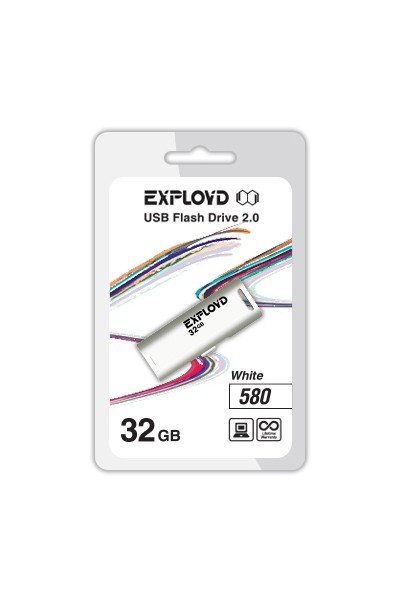 USB-флешка Exployd 32GB 580 белый