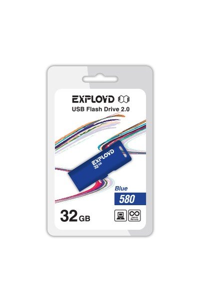 USB-флешка Exployd 32GB 580 синий