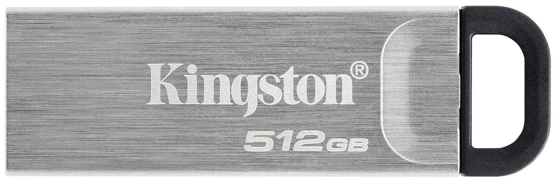 USB-флешка Kingston DataTraveler Kyson 512GB USB Type-A, metal case, silver (DTKN/512GB)