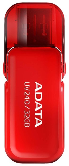 USB-флешка A-DATA 32GB AUV240-32G-RRD A-DATA AUV240-32G-RRD UV240, USB 2.0, Красный