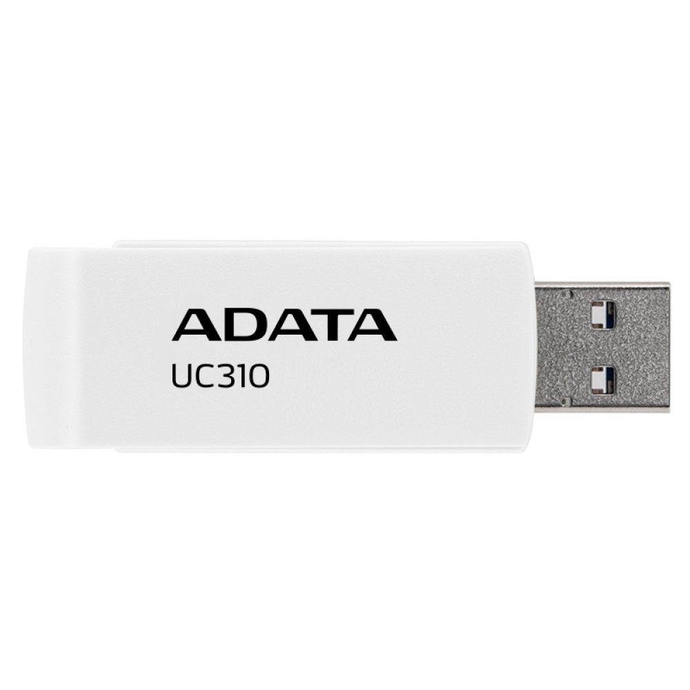 USB-флешка A-DATA UC310 (UC310-128G-RWH) , 128GB, USB 3.2, белый