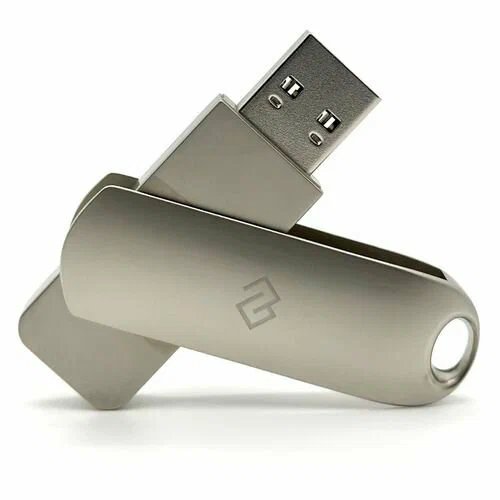 USB-флешка Digma Drive3 DGFUM128A30SR 128Gb USB3.0 серебристый