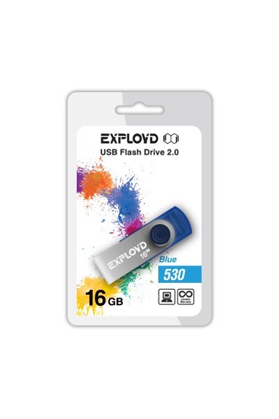 USB-флешка Exployd 16GB 530 синий